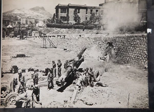 Printing Photo Analogue 1950 Photo Press Military Guerre (Korea - Picture 1 of 2