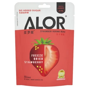 MALAYSIAN SNACK ALOR FREEZE DRIED STRAWBERRY 35G - Picture 1 of 1