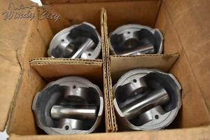 SILVOLITE PISTON SET FOR 1985-1986 FORD MERCURY 1.9L 4CYL 4-1191+.75MM - Bild 1 von 5