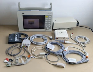 drager delta infinity patient monitor + CO2 ECG SpO2 NIBP Temp IBP cable set - Picture 1 of 13