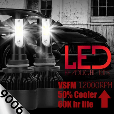Kit de faróis XENTEC LED HID 9006 branco para 1987-2005 Cadillac DeVille - Imagem 1 de 4