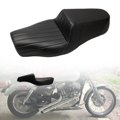 Driver Rider Passenger Two-up Seat For Harley Sportster XL Iron 883 1200 2004-23 - Image 1 of 4