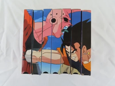 Dragon Ball Z Fusion Saga VHS Complete Set 7 Tapes Uncut 2001 EP 240-260 Goku - Image 1 of 4