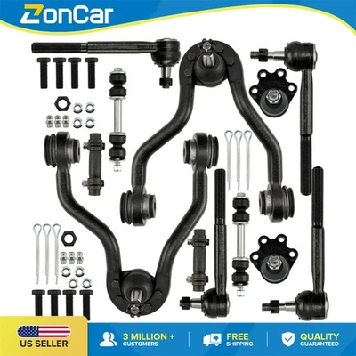 Kit de brazo de control 12 piezas para Chevrolet K1500 K2500 1988-1994 GMC K1500 1988-1994 Foto 1 de 4