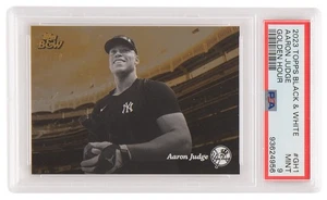 2023 Topps Black & White Aaron Judge Golden Hour New York Yankees #GH1 PSA 9 - Picture 1 of 2