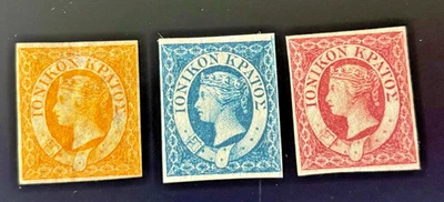 ISLAS IÓNICAS - SCOTT# 1-3 - MH - Foto 1 de 2