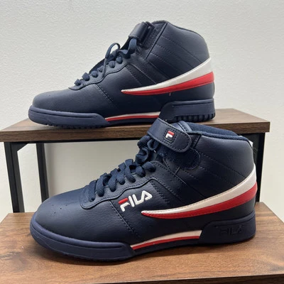 Fila Men’s Original F-13 High Top Sneakers Blue Size 7 Retro Athletic Shoes NWOB - Image 1 of 4