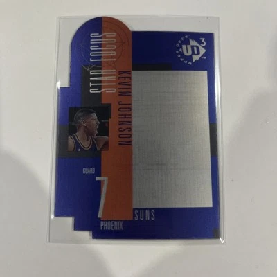 1996 KEVIN JOHNSON UPPER DECK UD3 NBA DIE CUT CARD #35 PHOENIX SUNS CAL BEARS - Image 1 of 2