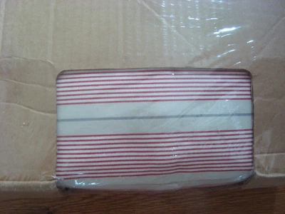 IKEA EKTORP двухместный диван с шезлонгом чехол Mobacka красный серый чехол в полоску новый - Изображение 1 из 4