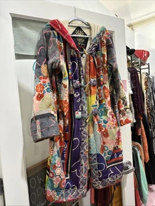Johnny Was Biya Fleecejacke mit Kapuze Größe M - Bild 1 von 7