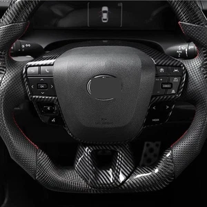 For Toyota Camry 2025 Carbon Fiber Car Steering Wheel Decor Frame Trim 2PCS - Bild 1 von 9