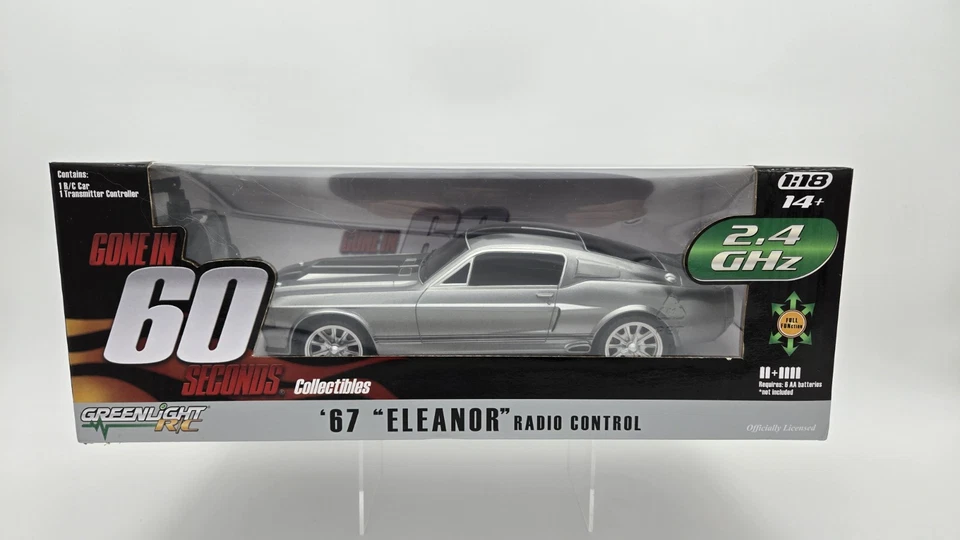Eleanor Ford Mustang Gone in 60 Seconds Die Cast Car 1:18 Greenlight Hollywood - Image 1 of 4
