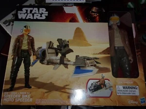 Nuevo Star Wars Speeder Bicicleta Moto Speeder con Poe Dameron velocidad Disney - Imagen 1 de 3