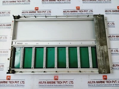 Merlin Gerin PB80 8-Slot PLC Chassis - Image 1 of 4