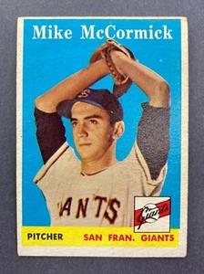 1958 Topps #37 Mike McCormick RC (San Francisco Giants)    ROOKIE!    (A) - Bild 1 von 2