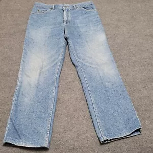Vintage Lee Jeans Men's 36x32 Made USA Nice Front Wash Fade - Picture 1 of 10