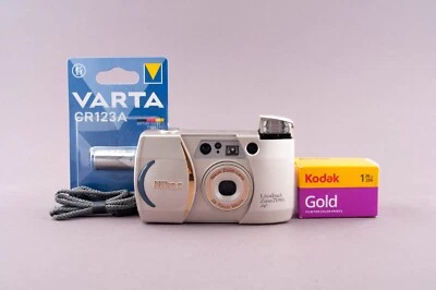 Nikon LiteTouch Zoom 70WS AF 35mm Point & Shoot Film Camera - Image 1 of 4