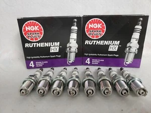 NGK RUTHENIUM HX Spark Plugs LTR5AHX 90220 Set of 8 - Picture 1 of 4