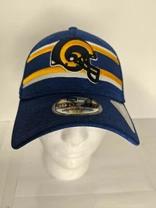 LA Rams St Louis New Era 39Thirty Fitted Hat Medium-Large M/L NFL Premium Hat - Picture 1 of 10