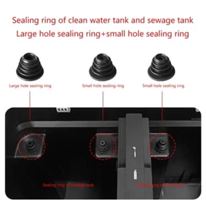 For Deebot PLUS T10/T10 PLUS Vacuum Cleaner Water Tanks Sealing Rings - Picture 1 of 8
