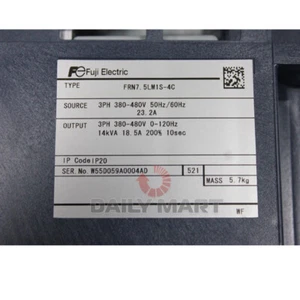 New In Box FUJI FRN7.5LM1S-4C Inverter 7.5kW - Picture 1 of 2