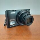 Nikon Coolpix S7000 Digital Camera with Charger, 16GB SF Card & Case (Boxed)