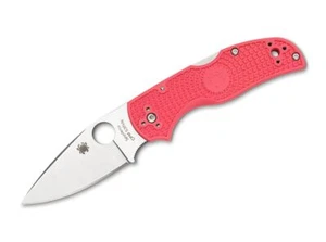 Spyderco Native 5 FRN Pink PlainEdge Taschenmesser CPM-S-30V Backlock ✔️ 01SP884 - Bild 1 von 3