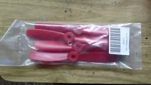 Diatone 5x4,5 Bullnose Kunststoff Propeller rot - 2 Paar (CW + CCW) BRANDNEU - Bild 1 von 1