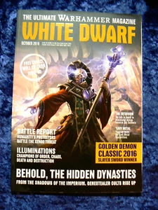 Revista Warhammer Fantasy de octubre de 2016 enana blanca - Imagen 1 de 1