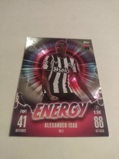 Topps Match Attax 23/24 Alexander Isak Newcastle United Energy Card 