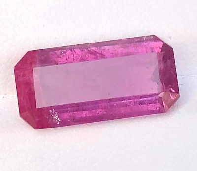 Натуральный ограненный фиолетовый турмалин 6,20 карата россыпью драгоценный камень из Афганистана. - Изображение 1 из 4