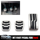Stainless Steel Footrest Pedals Pedal Set for Mazda 3 Ford Focus MK2 3 4 Lincoln MKC
