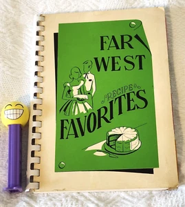 1972 Cookbook ‘FAR WEST RECIPE FAVORITES’ Oregon Federation of Square Dance Club - Picture 1 of 7