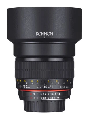Rokinon 85mm F1.4 Full Frame Lens (Canon EF with Automatic Chip) - Image 1 of 4