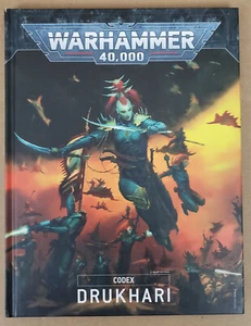 Warhammer 40.000 Codex Drukhari 9. Edition Hardcover Buch WH 40k HC - Bild 1 von 3
