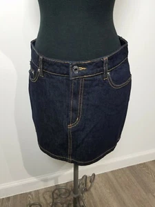 Marc by Marc Jacobs Women Size 28 Icon Mini Skirt Rinse Denim - Bild 1 von 10
