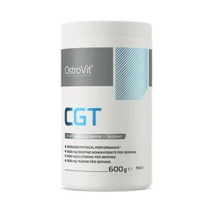 OstroVit CGT 600g Peach – Supplement Creatine Glutamine Taurine, Energy Boost - Picture 1 of 5