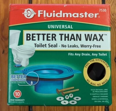 Junta universal de inodoro Fluidmaster PRO7530 mejor que cera nueva en caja Foto 1 de 4