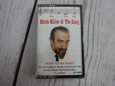 Cassette Tape MITCH MILLER Heart Of My Gang (1981) NEW/SEALED BT 15894 - Image 1 of 4