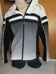 Softshell Jacke CMP Gr.S Grau/Schwarz /Weiß wasserdicht Neu - Bild 1 von 5