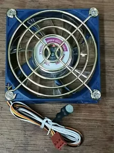Enermax 8cm cooling fan Golden grill Fan speed adjustable 1000~3000RPM UC-8FAB-B - Picture 1 of 5