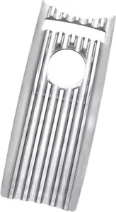 COVINGTONS C1233-C Dash Insert - Finned - Chrome - Foto 1 di 1