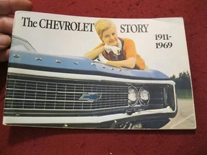 1911-1969 "The Chevrolet Story" 79-Page ORIGINAL: Great History! - Picture 1 of 16
