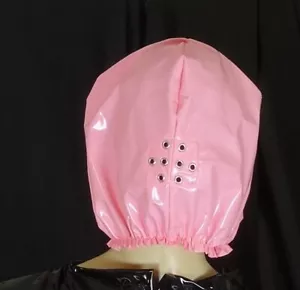 Vollmaske Gesichtsschutz Maske PVC babyrot Neu Diargh - Bild 1 von 1