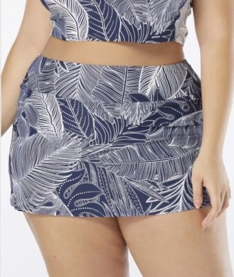 Beach House Emma Pull On Swim Skort In Paradise Palm SZ 18W NWT  - Image 1 of 4