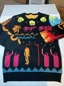 Curse Of Bridge Hollow Ugly Christmas Sweater Size Small S Adult - Picture 1 of 16