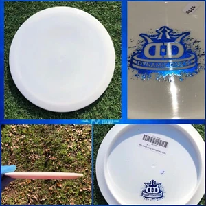 Dynamic Discs Rohling Canvas Fuzion Felon White Dyer 172g Disc Golf CD flach - NEU! - Bild 1 von 24