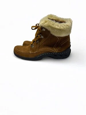 Botas al tobillo Bass Lonewolf para mujer de cuero sintético de piel talla 8M *defecto* Foto 1 de 4