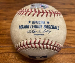 Jayson Nix Indians Game Used Baseball 10/1/2010 vs White Sox Tony Pena Foul MLB - Picture 1 of 5