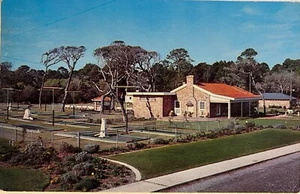 Postal de campo de golf en miniatura Jekyll Island Georgia c1960 - Imagen 1 de 4